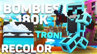 Bombies 180k pack tron recolor MCPE [upl. by Ybhsa]