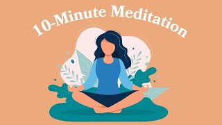 10Minute Meditation For Stress [upl. by Ellehs]