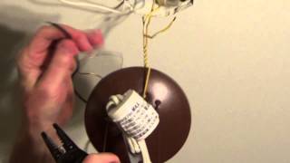 How to Install a Ceiling Light  Ceiling Light Wiring  Conduit [upl. by Bascio818]