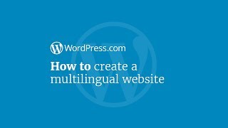 WordPress Tutorial How to Create a Multilingual Site [upl. by Anavlis367]