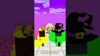 Aphmau vs Noob Girl Who will cross the finish line first aphmauminecraft [upl. by Ayhdnas]