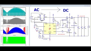 LTSPICE Power PFC Boost Controller Active ACDC converter [upl. by Acassej526]