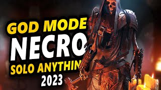 ESO God Mode Necro in 2023  ESO Solo Magicka Necromancer [upl. by Irv]