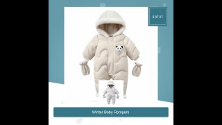 Winter Baby Rompers [upl. by Queen432]