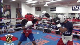 SPAR WARS DEVIN HANEY VS SHAKUR STEVENSON CLASSIC SPARRING MATCH [upl. by Meg121]