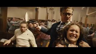 Kingsman The Secret Service  Church Fight [upl. by Clemente609]