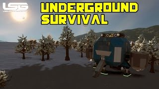 Space Engineers  Underground Survival Avoiding Conflict [upl. by Zeiler170]