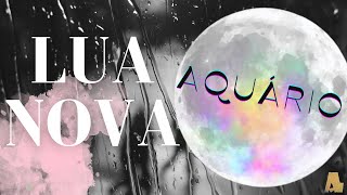 Lua nova aquário a 9 fevereiro [upl. by Afatsom]