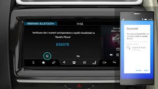 Jaguar EPACE  InControl Touch Pro Abbinamento di un telefono Bluetooth [upl. by Ahsinaw]