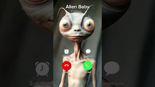 ALIEN BABY CALL YOU 👽😂💕 alien [upl. by Boiney562]