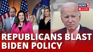 US Border Crisis News Live  Republicans Slams President Biden Border Policy  House GOP News  N18L [upl. by Shanahan]