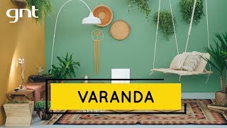 Dicas de decoração para varanda  Missão Design [upl. by Aretha493]