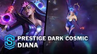 Prestige Dark Cosmic Diana Skin Spotlight  PreRelease  PBE Preview  League of Legends [upl. by Thornie631]