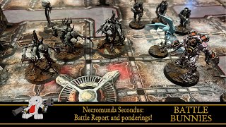 Necromunda Hive Secundus Battle Report and Ponderings [upl. by Rosco540]