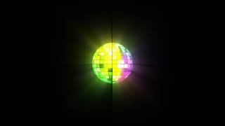 Disco ball Light Effect Overlay Motion Graphics 4K 30fps Copyright Free [upl. by Kcirtemed]