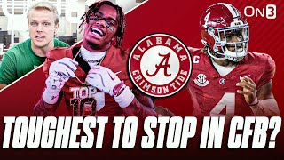 BREAKDOWN Why Alabama Crimson Tide Have CFBs MOST DANGEROUS Offense wJalen Milroe Kalen DeBoer [upl. by Yddur793]