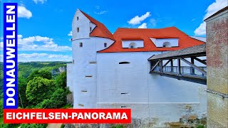 DonauWellen EichfelsenPanorama Beuron  Naturpark Obere Donau  Burg Wildenstein 👀😉 [upl. by Sotnas]