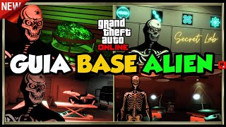 GTA Online Atualização Semanal Base Secreta Alienígena Guia Laboratório de Pesquisa Alien👽 [upl. by Ahsener515]