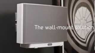 Flexson How to wall mount your SONOS Play5 speaker [upl. by Beauvais]