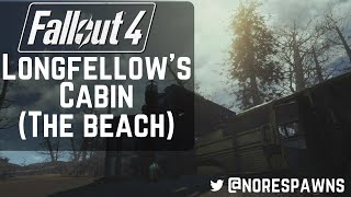 Fallout 4 Far Harbor  Longfellows Cabin The Beach [upl. by Rayna]