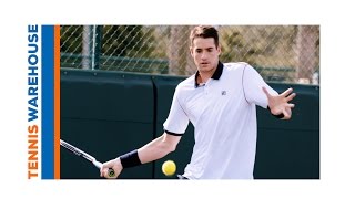 John Isner Fila Commercial  Tennis Warehouse [upl. by Erdnaed653]