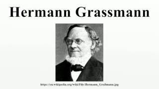 Hermann Grassmann [upl. by Haland790]