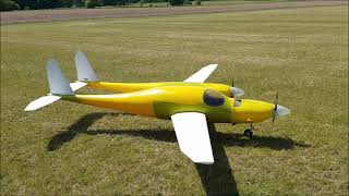 Burt Rutan Boomerang 135 erster Rollversuch [upl. by Jenda]