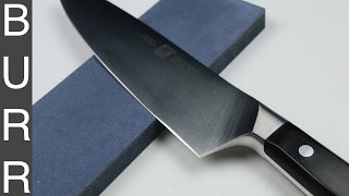 How To Sharpen Zwilling Pro Chef Knife [upl. by Leizar241]