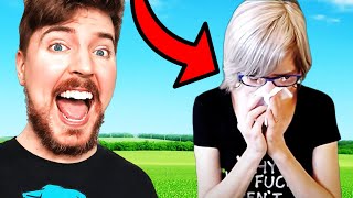 Mr Beast Made That Vegan Teacher Cry [upl. by Ardnnek]