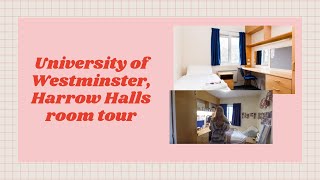 University of Westminster Harrow Halls room tour [upl. by Nicholl]