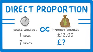 GCSE Maths  What Does Directly Proportional Mean 89 [upl. by Clementia]