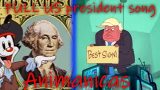 Animaniacs  The Presidents Song Full 2020 update [upl. by Krishnah]