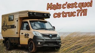 Ils ont fait RENTRER un CAMPINGCAR dans une VOITURE  Piaggio NEO CAMPEUR [upl. by Elleret]