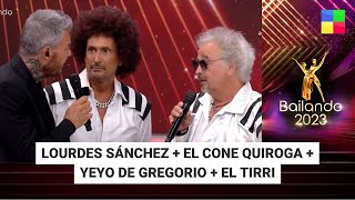 El Cone Quiroga  Yeyo de Gregorio  Martu Morales Bailando2023  Programa completo 8124 [upl. by Knitter]