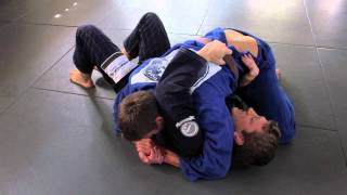 Reversal from side control simple BJJ technique variation  Dennis Asche [upl. by Nelsen]