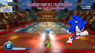 Aquarium Park Act 1 Playthrough quotXaviers Aquariumquot Remix [upl. by Ailicec669]