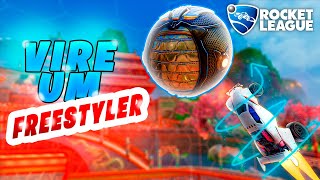 Como fazer freestyle no Rocket League MELHOR TREINAMENTO [upl. by Lianne716]