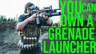 You can own a Grenade Launcher 40mm not a flare launcher [upl. by Sheffy]