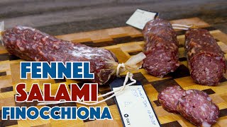 Fennel Dry Cured Salami  Finocchiona  Glen And Friends Cooking [upl. by Adel]