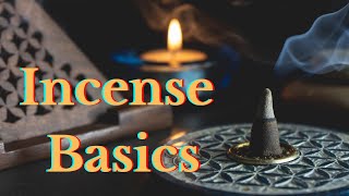 Incense Basic How to  Cone  Stick  Backflow  Loose Charcoal [upl. by Ecyla]