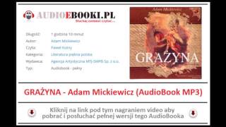 GRAŻYNA  AUDIOBOOK MP3  Adam Mickiewicz Lektury Szkolne MP3  posłuchaj i pobierz [upl. by Leunad289]