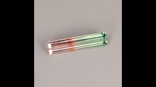 BiColor Tourmaline Pink amp Green 187 Carats [upl. by Dekeles]