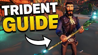 Trident of Dark Tides Guide  Complete Guide  Damage Where To Find And More  Sea of Thieves [upl. by Yliak]