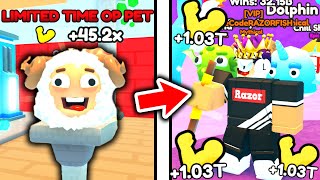 I Bought SUPER OP PETS and Became BEST PLAYER in Roblox Sixpack Simulator [upl. by Alleda360]