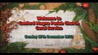 Canford LIVE 630 Carol Service 171223 [upl. by Nirrek]