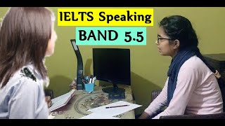 IELTS Speaking Test  Band 55 Indian Candidate [upl. by Linehan]