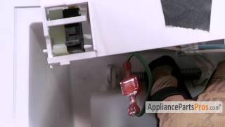 How To WhirlpoolKitchenAidMaytag Dispenser Door Spring WPW10224328 [upl. by Rebmik]