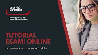 Video Tutorial Esami Online UniMercatorum [upl. by Airemat]