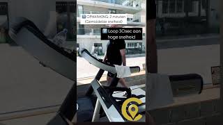 Korte HIIT loopband workout 💪🤩 centralfitnessantwerp [upl. by Lenci]