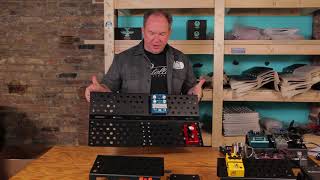 The Holeyboard ZigZag Easiest to use guitar effects pedalboard [upl. by Christoforo]